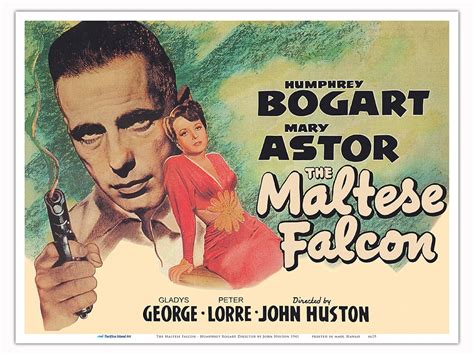 The Maltese Falcon! A Noir Masterpiece Starring Humphrey Bogart as the Cynical Private Eye Sam Spade?